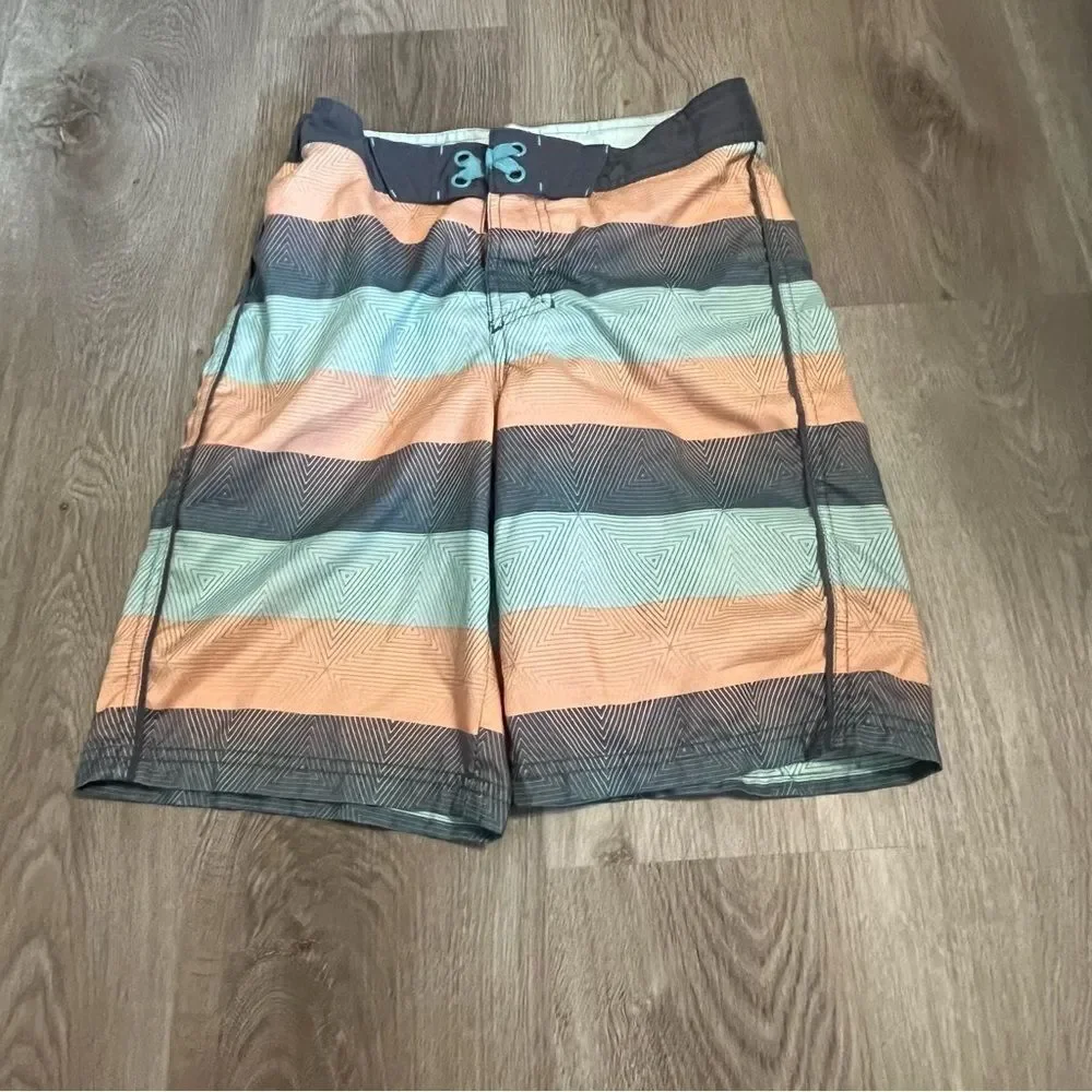Art Class Striped Board Shorts Swimsuit